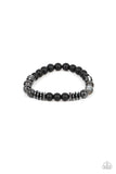 Paparazzi Urban Therapy - Black Bracelet