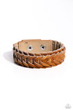 Paparazzi Western Nomad - Brown Bracelet