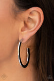 Paparazzi Learning Curve - Silver Earrings