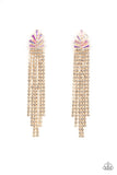 Paparazzi Overnight Sensation - Gold Earring