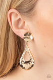 Paparazzi Metallic Magic - Gold CLIP Earring