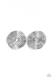 Paparazzi COIL Over - Silver Earring
