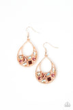 Paparazzi Regal Recreation - Rose Gold Earring