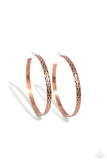 Paparazzi HOOP-De-Do - Copper Earring