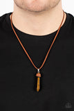 Paparazzi Holistic Harmony - Brown Necklace