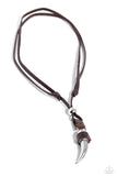 Paparazzi Show Your Claws - Brown Necklace