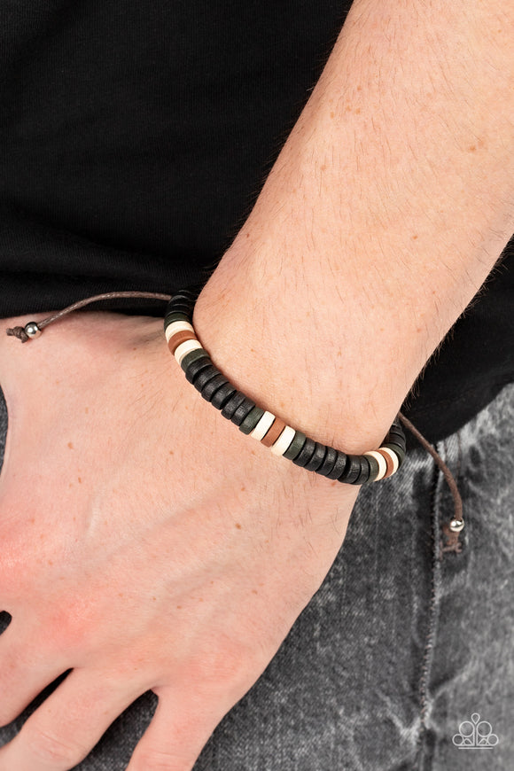 Paparazzi Wild Wanderer - Black Bracelet