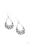 Paparazzi Terrace Trinket - Purple  Earring