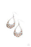 Paparazzi Terrace Trinket - Orange Earring