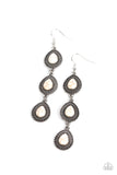Paparazzi Desertscape Dweller - White Earrings