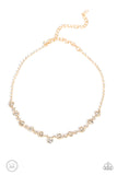 Paparazzi Regal Rebel - Gold Necklace