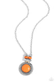 Paparazzi Archipelago Artisan - Orange Necklace