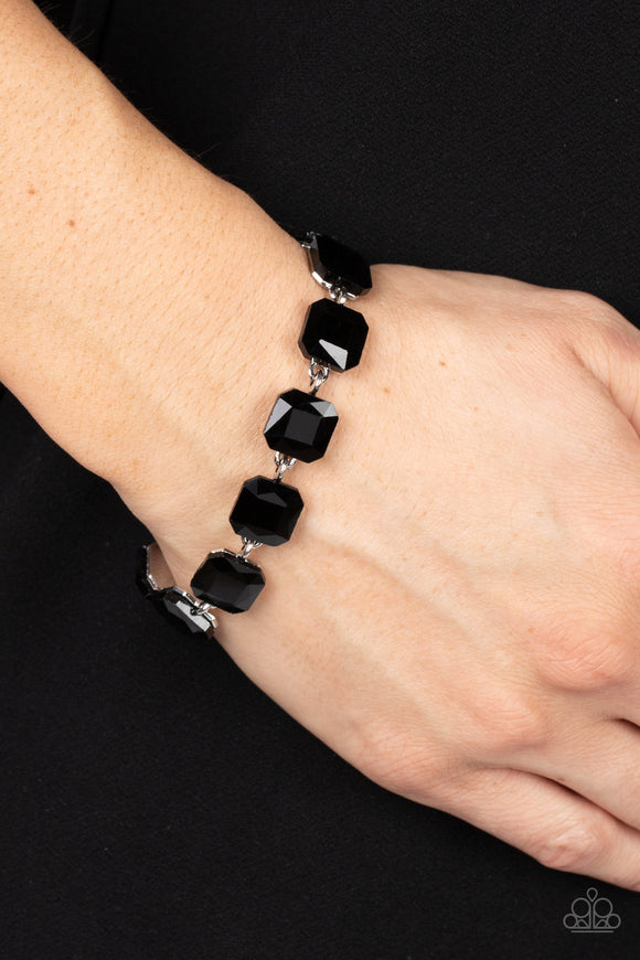 Paparazzi Mind-Blowing Bling - Black Bracelet