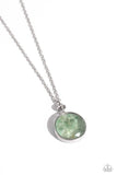 paparazzi Geo Mine - Green Necklace