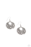 Paparazzi Western Beau - Silver Earring