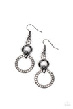 Paparazzi Bauble Bliss - Black Earring