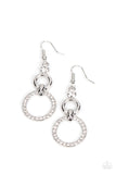 Paparazzi Bauble Bliss - White Earring