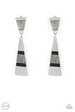 Paparazzi Safari Seeker - Black CLIP Earring