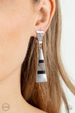Paparazzi Safari Seeker - Black CLIP Earring