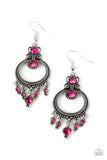 Paparazzi Palace Politics - Pink Earring