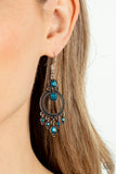 Paparazzi Palace Politics - Blue Earring