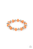 Paparazzi Stone Age Aesthetic - Orange  Bracelet