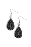 Paparazzi Rural Replica - Black Earring