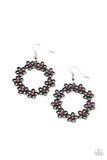 Paparazzi Floral Halos - Pink Earring