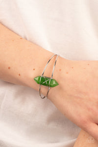 Paparazzi Terra Transcendence - Green Bracelet