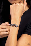 Paparazzi Seriously Smitten - Black Bracelet