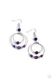 Paparazzi Eco Eden - Purple Earring