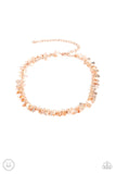 Paparazzi Surreal Shimmer - Rose Gold Necklace