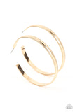 Paparazzi Monochromatic Magnetism - Gold Earrings