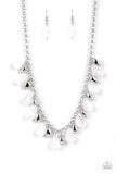 Paparazzi Summertime Tryst - White Necklace