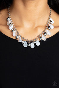 Paparazzi Summertime Tryst - White Necklace