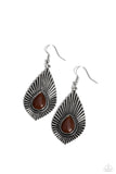 SOUL-ar Flare - Brown Earring