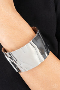 Paparazzi Modern Metallurgy - Silver Bracelet