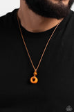 Paparazzi Sunset Sabbatical - Orange Necklace