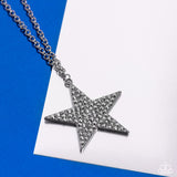 Paparazzi Rock Star Sparkle - Black Necklace