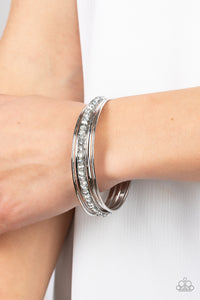 Paparazzi Prismatic Pizazz - Silver Bracelet