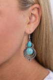 Paparazzi Sonoran Song - Blue Earring