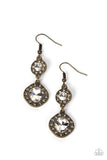 Paparazzi Modern Motives - Brass Earring