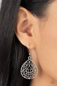 Paparazzi Valley Estate - Silver Earring