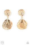 Paparazzi Metro Mermaid - Gold CLIP Earring