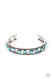 Paparazzi Badlands Bliss - Blue Bracelet