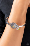 Paparazzi Fleur de Prairie - Yellow Bracelet