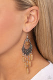 Paparazzi Botanical Escape - Brown Earring