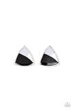 Paparazzi Kaleidoscopic Collision - Black Earring