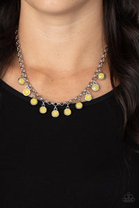 Paparazzi Moonbeam Magic - Yellow Necklace