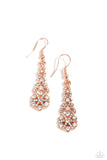 Paparazzi GLITZY on All Counts - Copper Earring